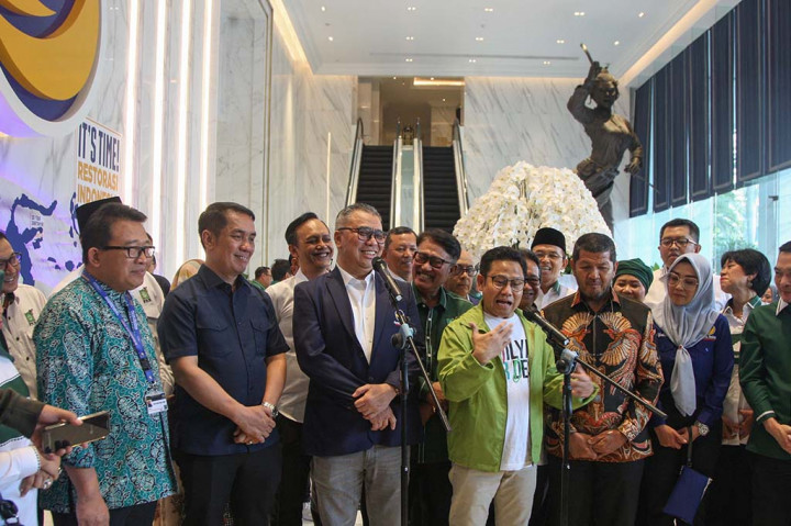PKB Bertandang ke NasDem, Cak Imin: Merapatkan Barisan Pemenangan