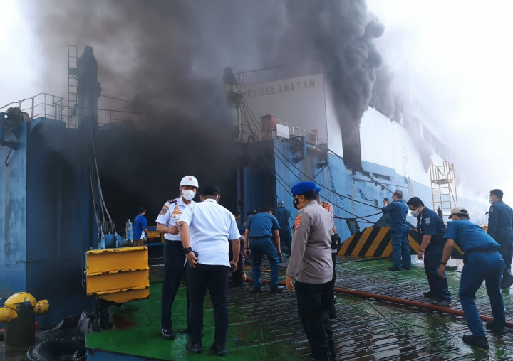 Kebakaran KMP Mutiara Sebabkan 5 Penumpang Alami Gangguan Pernapasan