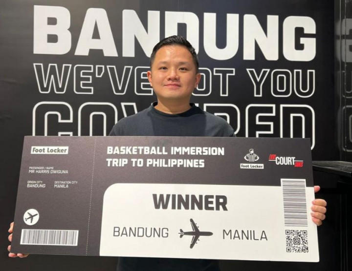 Foot Locker Ajak 3 Fan Basket Indonesia Menonton Final FIBA World Cup 2023