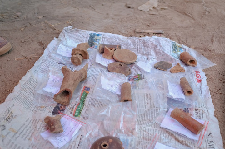 Wadah Air Era Majapahit Ditemukan di Situs Keputren Bantul