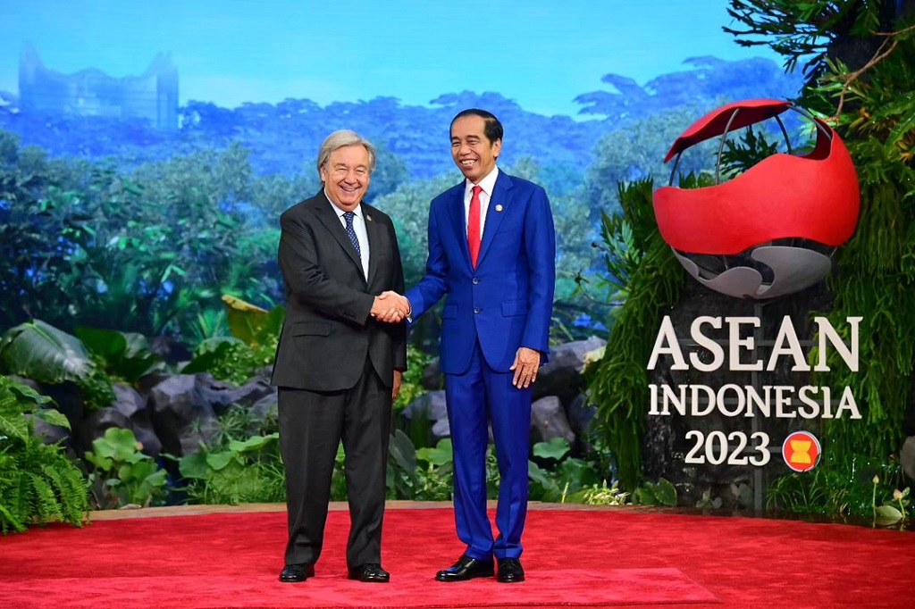 Jokowi Tekankan Pentingnya Kemitraan ASEAN-PBB Jaga Perdamaian Dunia