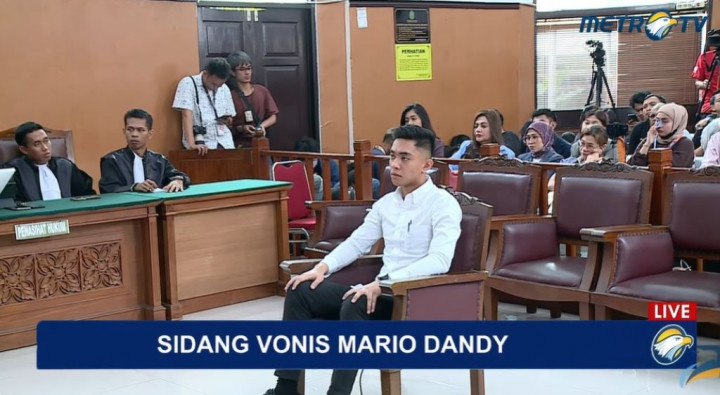 Mario Dandy Divonis Maksimal 12 Tahun dan Bayar Restitusi Rp25 M