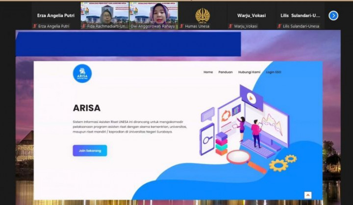 Unesa Luncurkan ARiSa, Mudahkan Riset Dosen-Mahasiswa
