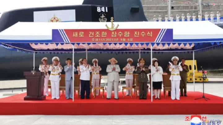 Korea Utara Luncurkan Kapal Selam Serang Nuklir Taktis Baru