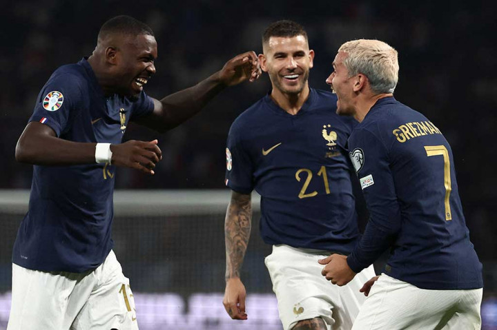 Kualifikasi Euro 2024: Prancis Tundukkan Irlandia 2-0