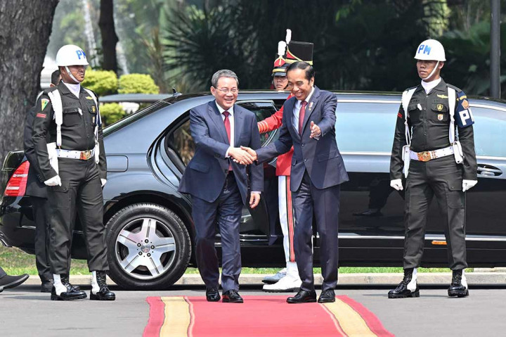 Presiden Jokowi Terima Kunjungan PM Tiongkok Li Qiang