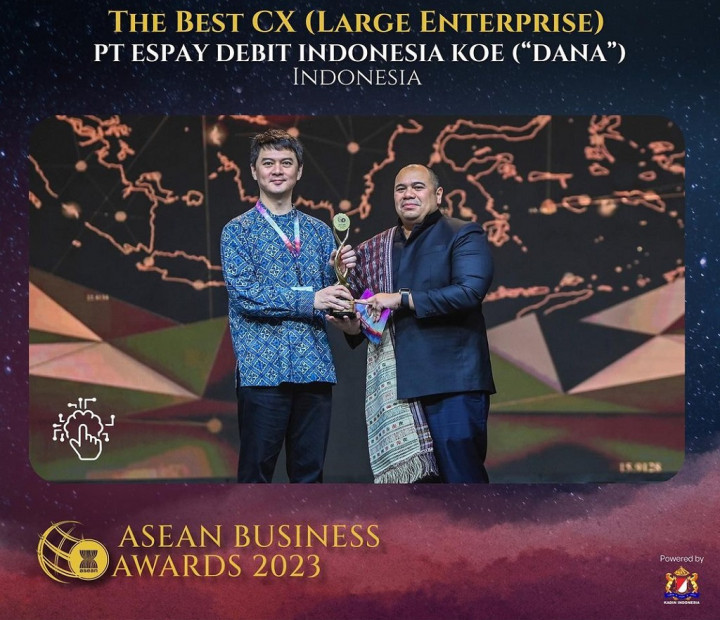 Dana Dapat Pengakuan Best Customer Experience di ASEAN