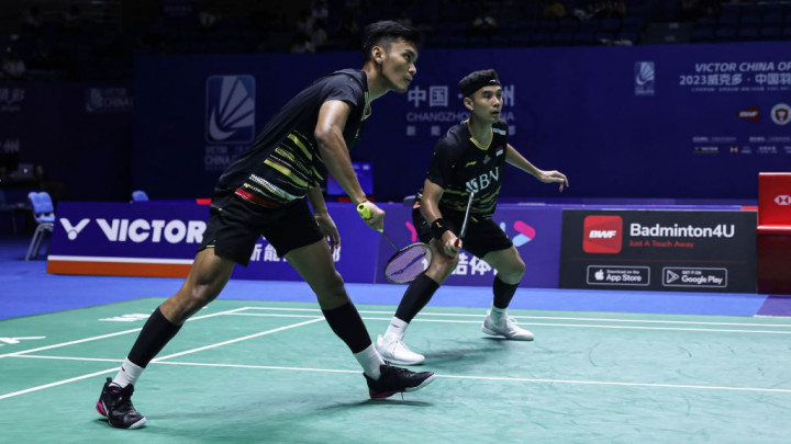 Hasil China Open 2023: Fikri/Bagas Kalah, Ganda Putra Indonesia Habis di Perempat Final