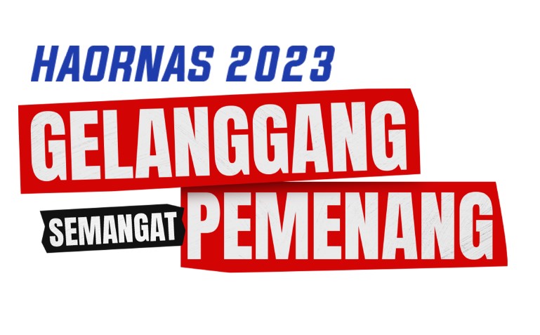 Logo dan Tema Haornas 2023 (Sumber Kemenpora RI)