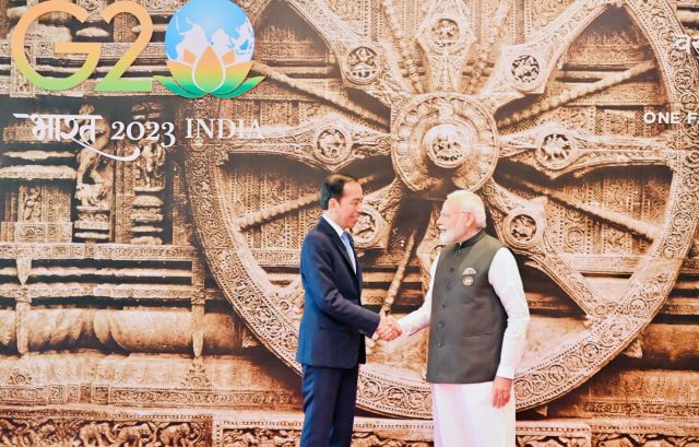 Hadiri KTT G20 India, Jokowi Disambut Langsung PM Modi