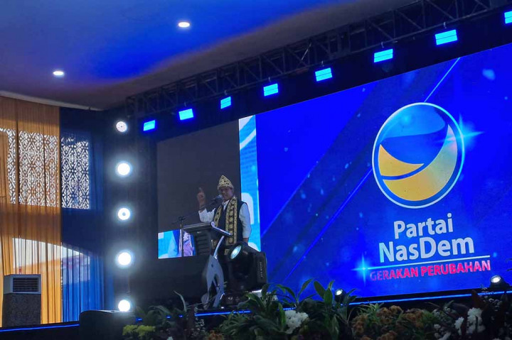 Anies Baswedan Silaturahmi dengan 6.000 Kader NasDem se-Sumsel