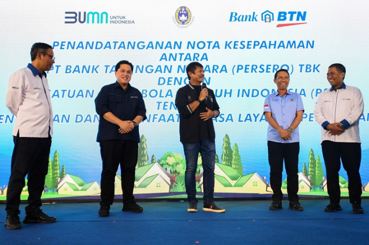 BTN Beri Pembiayaan Rumah bagi Atlet Sepak Bola
