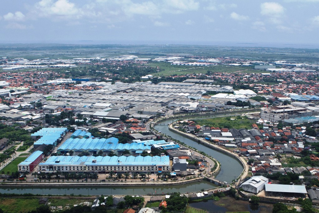 Bekasi sebagai area dengan serapan industri tertinggi. Foto: MI