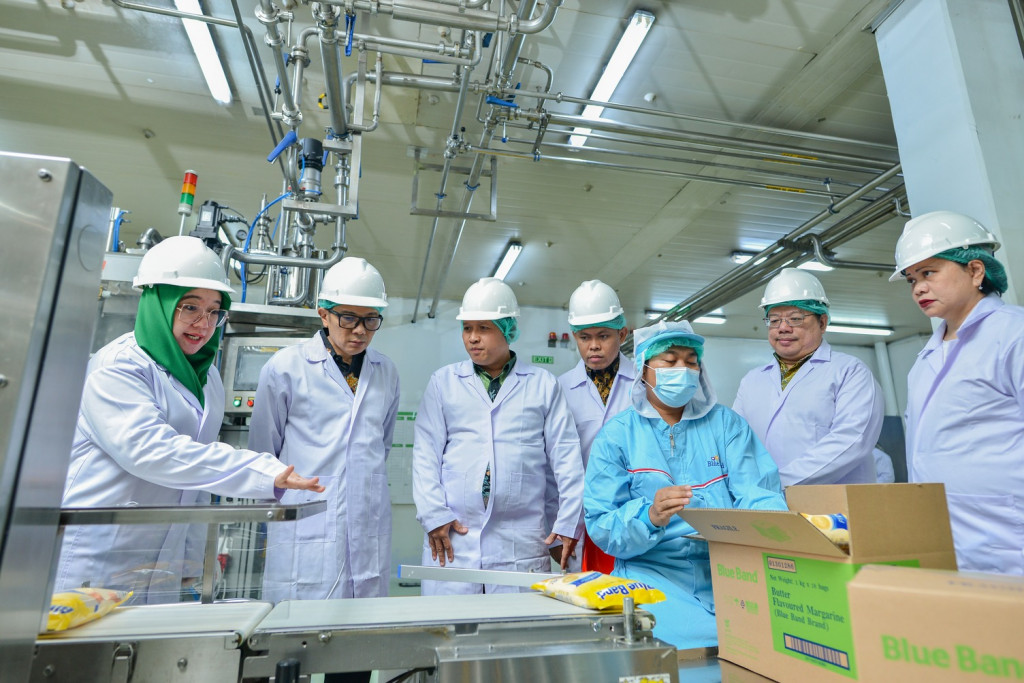 Indonesia Lepas Ekspor Produk Margarin Lokal ke 12 Negara. Foto: dok BlueBand.