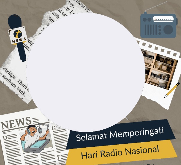 10 Link Twibbon Hari Radio Nasional 11 September, Yuk Diunggah di Medsos!