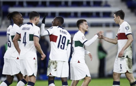 <i>Link Live Streaming</i> Kualifikasi Piala Eropa 2024: Portugal vs Luksemburg