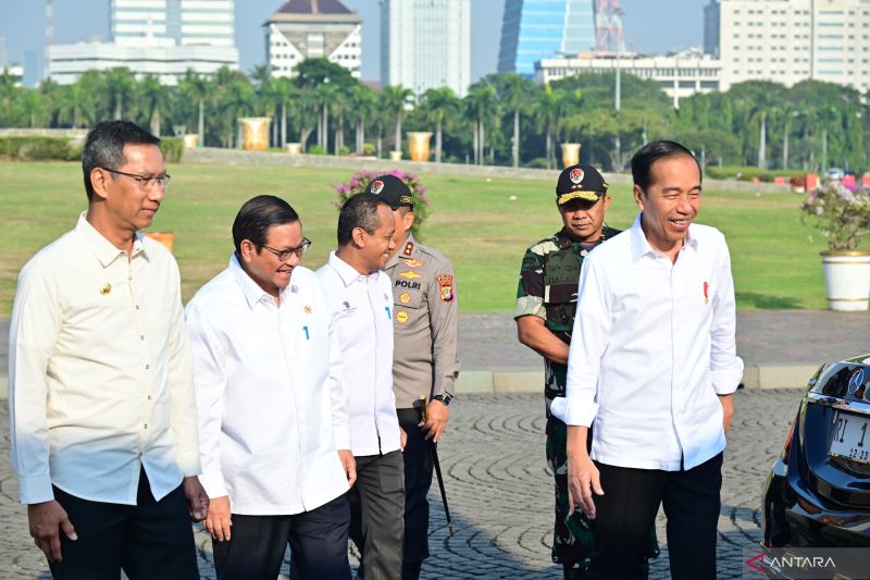 Presiden Jokowi Kunjungi Cilegon, Tinjau Pembangunan Industri Petrokima