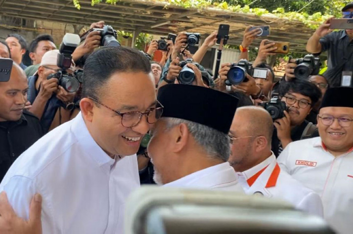 Momen Anies dan Cak Imin Tiba di DPP PKS