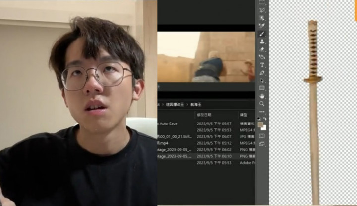 Terniat! TikToker Ini 'Dandanin' Adegan Pedang Zoro Bengkok di One Piece Live Action