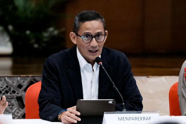 Menparekraf Sandiaga Uno. Dok. Kemenparekraf