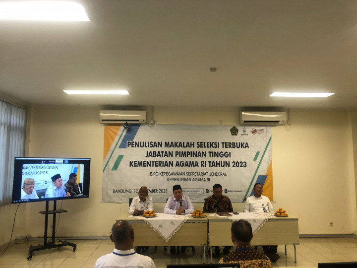 Seleksi Terbuka Calon Dirjen Bimas Katolik, Ini 5 Pelamar yang Lolos Tahap Penulisan Makalah