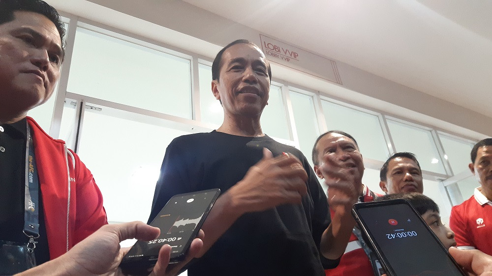 Jokowi Sebut Garuda Muda Cetak Sejarah Usai Kalahkan Turkmenistan