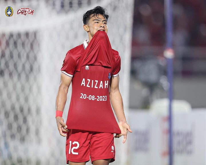 Cetak Gol ke Gawang Turkmenistan, Arhan Selebrasi Bucin Lagi: Pamer Nama Istri