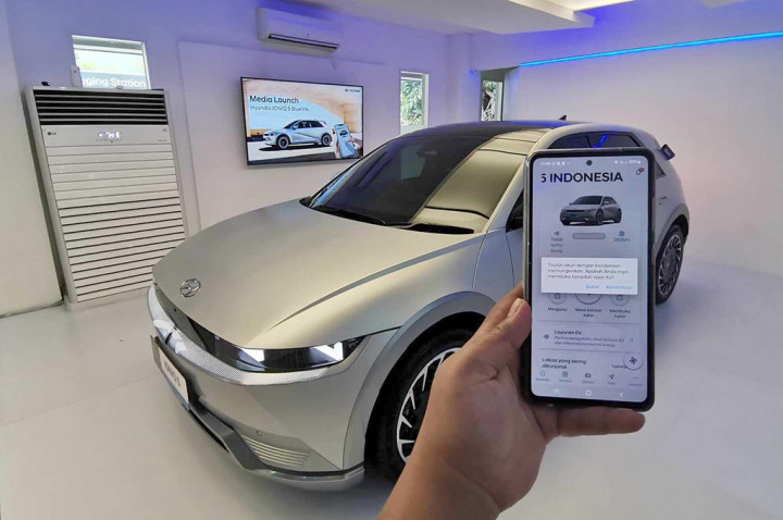 Hyundai Ioniq 5 Disuntik Bluelink, Bisa Dikontrol Via Gawai