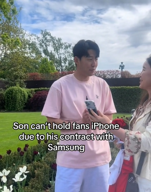 Son Heung-min Tolak Foto Selfie dengan Fans Pakai iPhone, Emang Kenapa?