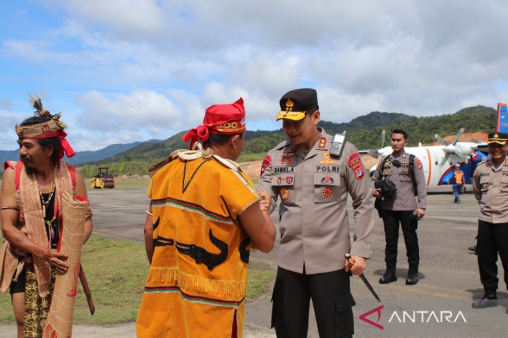 Kapolda Kaltara Ajak Warga Perbatasan Jaga Keamanan Pemilu 2024