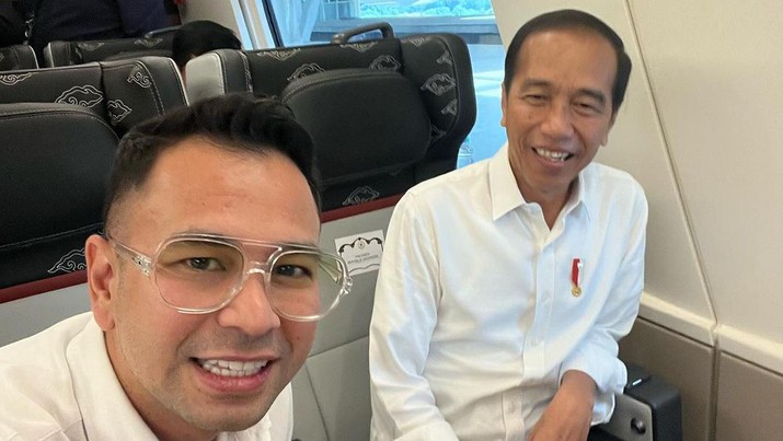 Raffi Ahmad dan Jokowi (Foto: instagram)