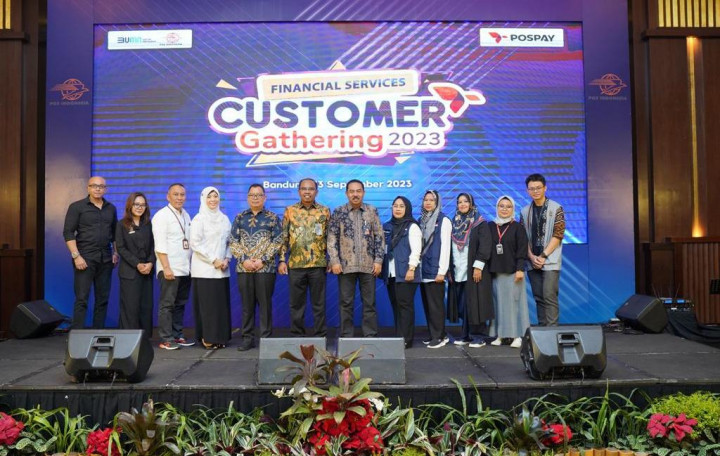 Makin Dekat dengan Pelanggan dan Mitra, Pos Indonesia Gelar Financial Services Customer 2023