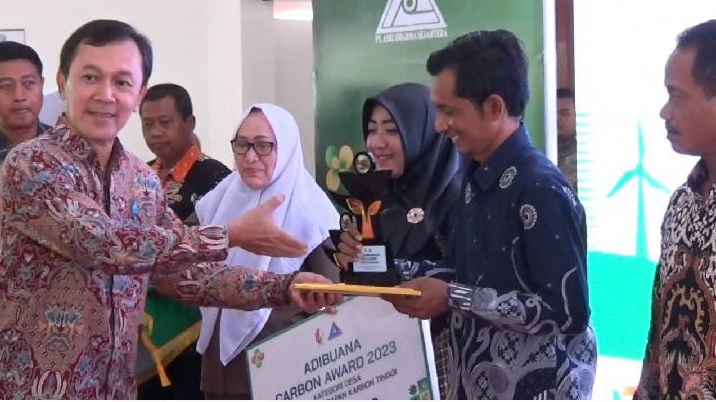 30 Desa di Bojonegoro Raih Adibuana Carbon Award dari KLHK