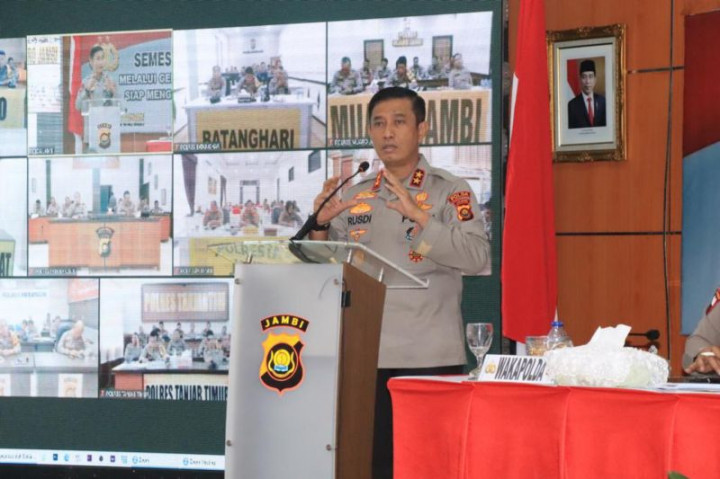 Polda Jambi Tangkap 6 Pelaku Penyebab Karhutla