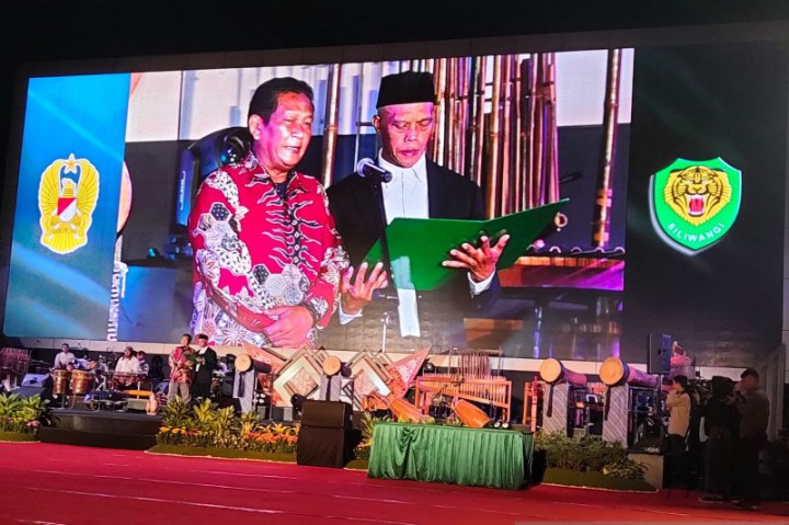 320 Eks NII Jabar dan Banten Ikrar Setia Kembali ke NKRI