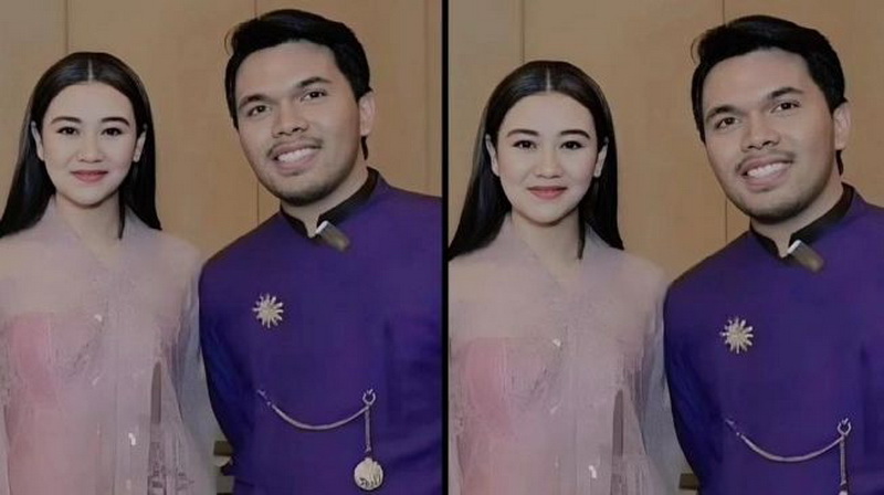 Thariq Halilintar dengan Aaliyah Massaid (Foto: instagram)