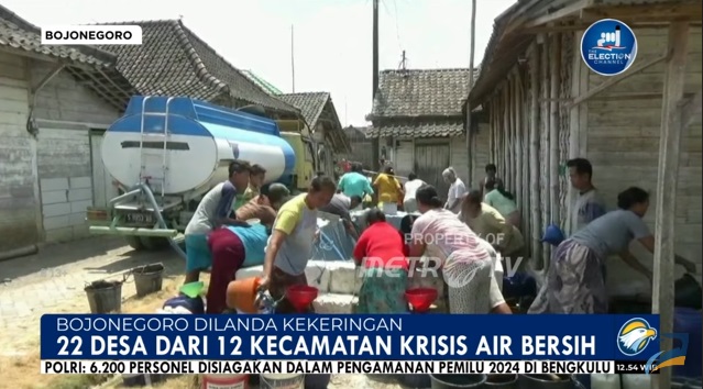 Bojonegoro Krisis Air Bersih Jelang Puncak Musim Kemarau 2023