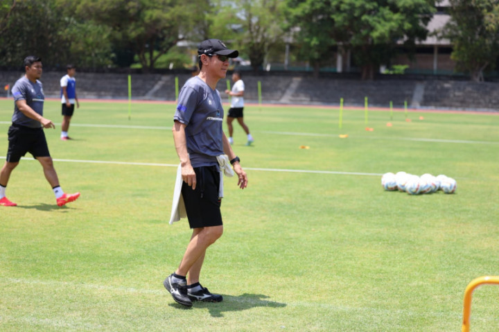 Shin Tae-yong Nilai Ada Peran Erick Thohir di Balik Prestasi Timnas Indonesia