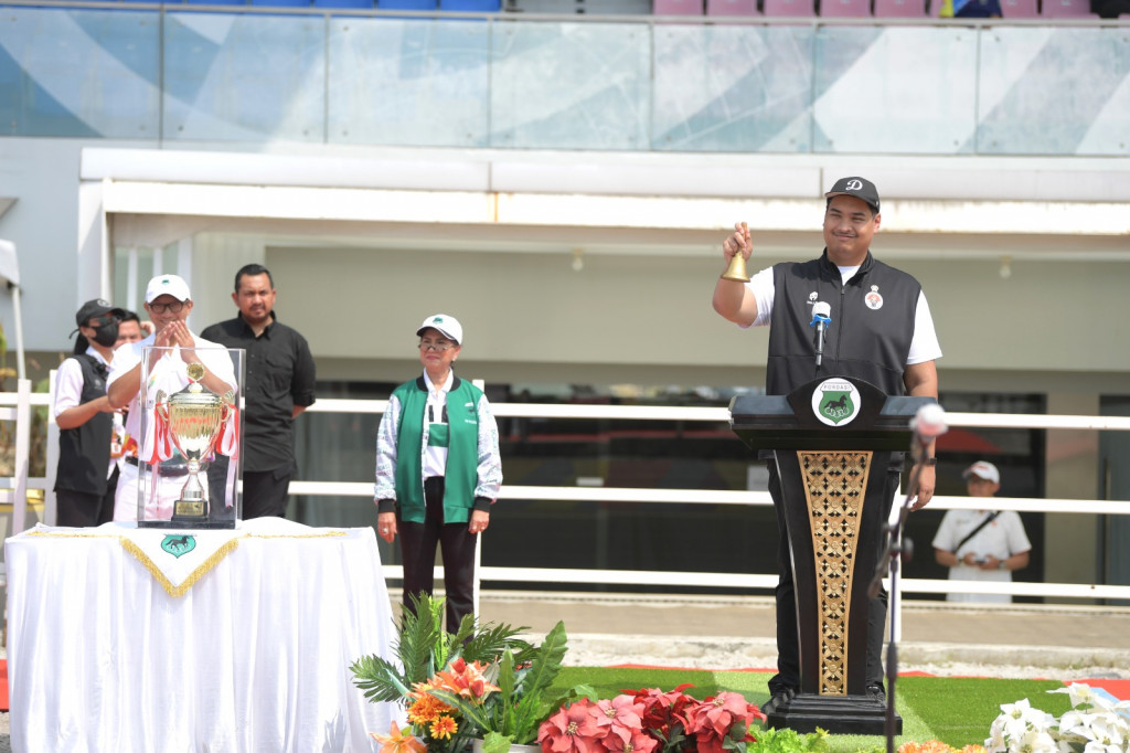 Menpora, Dito Ariotedjo, membuka Kejurnas Pordasi Equestrian 2023 (dok. Kemenpora)