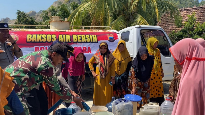 555 Ribu Liter Air Disalurkan ke Daerah Kekeringan di Grobogan
