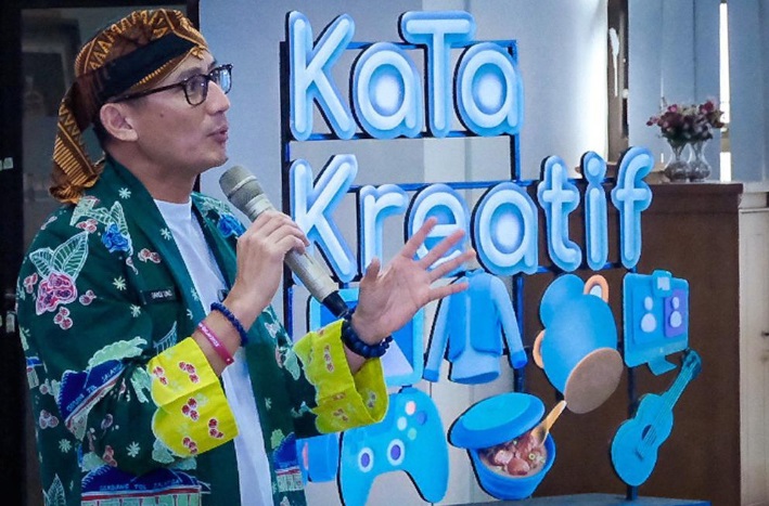 Menparekraf Sandiaga Uno di Kota Salatiga. Dok. Kemenparekraf