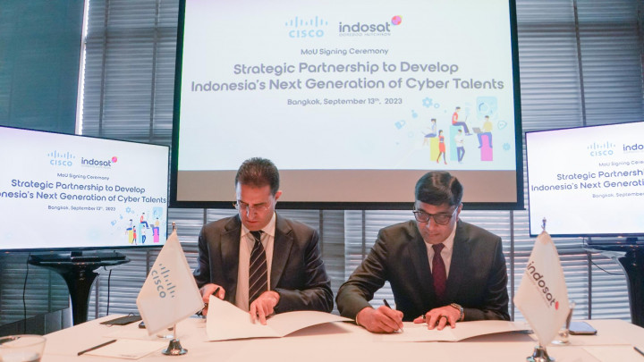 Indosat Ooredoo Hutchison dan Cisco Bahas Kurikulum Keamanan Siber