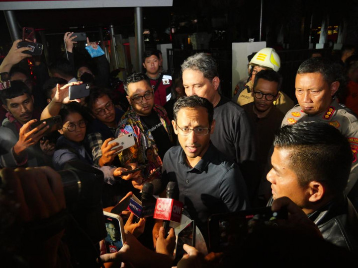 Nadiem Instruksikan Ini Saat Tinjau Kebakaran Museum Nasional