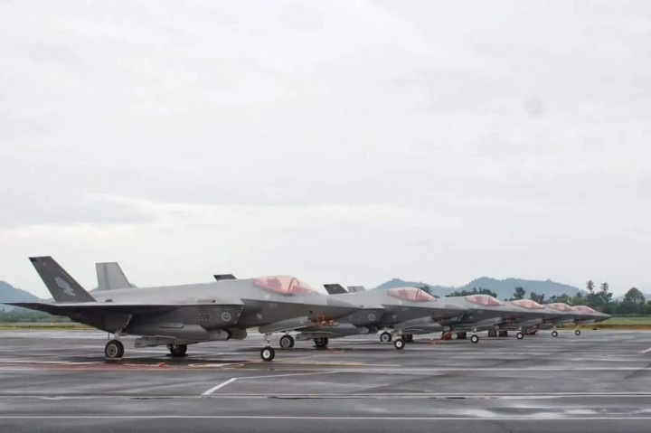 F-35 Australia Latihan Bareng F-16 Indonesia di Manado