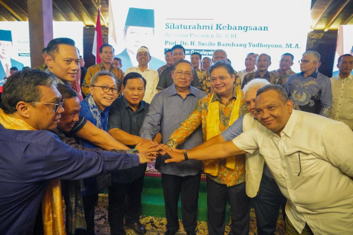 Airlangga Optimistis Gabungnya Demokrat Membuat KIM dan Prabowo Menang Pilpres 2024