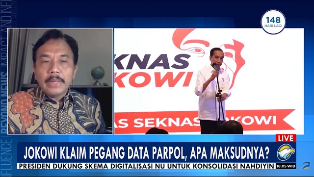Jokowi Klaim Punya Data Intelijen Parpol, Pengamat: Cawe-cawe dan Langgar Etika