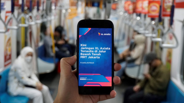 Sinyal XL Axiata Kini Ada di Sepanjang Jalur MRT Jakarta