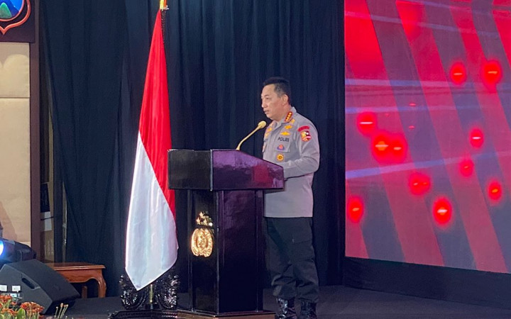 Lepas Satgas Garbha ke Afrika Tengah, Kapolri Ingatkan Profesionalisme