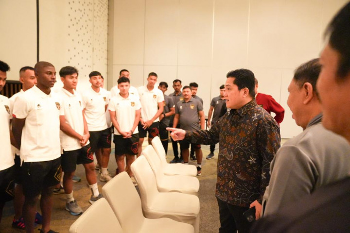 Indonesia Tekuk Kirgistan, Erick Thohir: Tradisi Kemenangan Mesti Dipelihara!