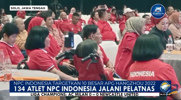 Indonesia Bidik 10 Besar di Asian Para Games Hangzhou